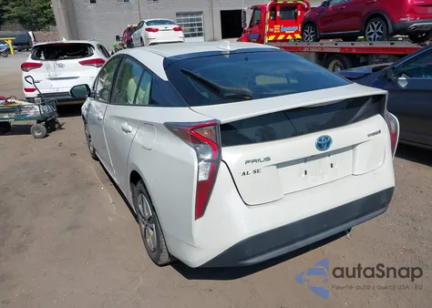 2016 Toyota Prius Three from USA, damaged, VIN JTDKARFU4G3023603